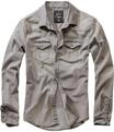Langarmhemd BRANDIT "Brandit Herren Riley Denim Shirt", Herren, Gr. 5XL, US-Gr&ouml;&szlig;en,