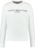 Sweatshirt TOMMY HILFIGER "TOMMY LOGO SWEATSHIRT" Gr. XXL (56), weiß (white)...
