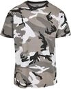 Kurzarmshirt BRANDIT "Brandit Herren Brandit Premium Shirt", Herren, Gr. L, grau