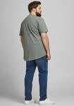 Jack & Jones PlusSize T-Shirt "NOA TEE" mit abgerundetem Saum, bis Gr&ouml;&szlig;e 6XL