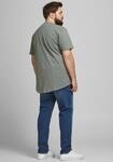 T-Shirt "NOA TEE", Herren, Gr. 4XL, grau, Single Jersey, Obermaterial: 100%