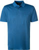 Poloshirt RAGMAN Gr. XXL, blau (blau, melange, 765) Herren Shirts Kurzarm