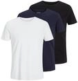Jack & Jones Rundhalsshirt "JJEORGANIC BASIC TEE SS O-NE 3PK MP NOOS" Packung, 3 Stk.