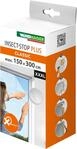 Windhager Moskitonetz "Plus f&uuml;r Fenster, Klettband Insektenschutz ohne bohren, 150 x