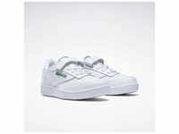 Sneaker REEBOK CLASSIC "CLUB C SHOES" Gr. 32, weiß (white, glegrn, vecblu)...