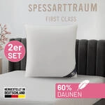 SPESSARTTRAUM Daunenkissen "FIRST CLASS" F&uuml;llung: 60% Daunen, 40%Federn...