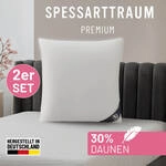 SPESSARTTRAUM G&auml;nsefederkopfkissen "Premium, Kopfkissen 1-tlg. oder 2-tlg....