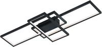 TRIO LEUCHTEN LED Deckenleuchte "Thiago", grau (anthrazit), 1, H: 9cm, Leuchten, WiZ
