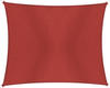 Windhager Sonnensegel "Capri Rechteck", 4x5m, rot