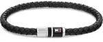 Armband TOMMY HILFIGER "Schmuck Edelstahl Armschmuck Lederarmband CASUAL", bunt