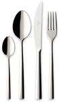 Villeroy & Boch Besteck-Set "Tafelbesteck Piemont 4er Set silber"