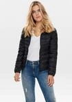 Steppjacke ONLY "ONLTAHOE HOOD JACKET OTW NOOS", Damen, Gr. XL, schwarz (c, n10,