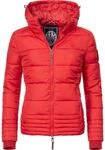 Winterjacke MARIKOO "Sole", Damen, Gr. S (36), rot, Oberstoff: 100% Polyester.