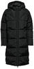 Steppmantel ONLY "ONLAMANDA LONG PUFFER COAT" Gr. M (38), schwarz (black) Damen