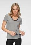 Levis V-Shirt "PERFECT VNECK" mit Mini-Batwing-Logostickerei