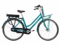 E-Bike ADORE "Cantaloupe" E-Bikes Gr. 50 cm, 28 Zoll (71,12 cm), blau E-Bikes