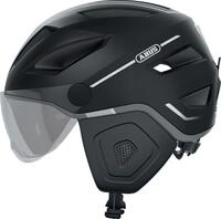 Fahrradhelm ABUS "PEDELEC 2.0 ACE" Gr. L, schwarz (velvet schwarz), Helme, L
