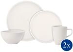 Villeroy & Boch Geschirr-Set "Starter-Set Artesano Original wei&szlig;"