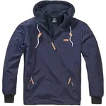 Anorak BRANDIT "Brandit Herren Pull Over Windbreaker", Herren, Gr. S, navy, 100%