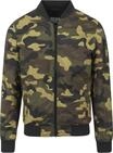 URBAN CLASSICS Allwetterjacke "Urban Classics Herren Light Camo Bomber Jacket"...