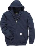 Funktions-Kapuzensweatjacke CARHARTT "Sweat", Herren, Gr. XXL, blau (new navy),