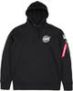 Kapuzensweatshirt ALPHA INDUSTRIES "Space Shuttle Hoody Sweat" Gr. L, schwarz (black)