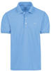 Poloshirt TRIGEMA Gr. XL, blau (horizont) Herren Shirts Kurzarm