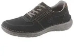 Schn&uuml;rschuh RIEKER, Herren, Gr. 42, blau, Lederimitat, Schuhe Schn&uuml;rschuh, mit