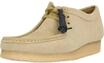 Schn&uuml;rschuh CLARKS "Wallabee Maple", Herren, Gr. 45, beige, Leder, Schuhe