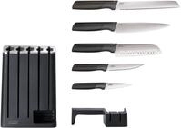 Joseph Joseph Messerblock "Elevate" 7 Stk. 5 Messer mit Klingen aus japanischem