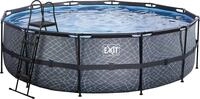 EXIT Framepool "inkl. Sicherheitsleiter" &Oslash;xH: 488x122 cm, mit Kartuschenfilteranlage