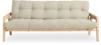 Karup Design Schlafsofa "Grab, inkl. Futonmatratze - aus massivem Kieferholz,...