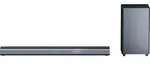 SHARP Soundbar "HT-SBW460", schwarz, B:95cm H:7cm T:11cm, Lautsprecher, mit Dolby