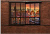 KOMAR Fototapete "Brooklyn Brick" Tapeten 368x254 cm (Breite x Höhe), inklusive
