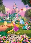 Komar Fototapete "Disney Princess Sunset - Gr&ouml;&szlig;e 184 x 254 cm" bedruckt glatt