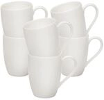vivo Villeroy & Boch Group Becher "Kaffeebecher Basic White 260 ml 6er Set wei&szlig;"