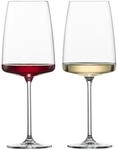 Zwiesel Glas Weinglas "Weingl&auml;ser Vivid Senses 535 ml 2er Set transparent"