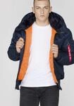 Alpha Industries Bomberjacke "MA-1 HOODED" mit Kapuze