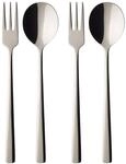 Villeroy & Boch Besteck-Set "Spaghetti Besteck-Set Daily Line 21,5 cm silber"