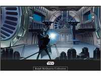 Komar Poster "Star Wars Classic RMQ Vader Luke Throneroom", Star Wars, (1 St.)