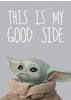 Komar Wandbild "Mandalorian The Child Chocolate Side", Disney-Star Wars, (1...