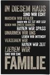 Reinders Poster "In diesem Haus" 1 Stk. tlg.