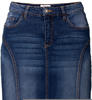 Jeansrock SHEEGO "Große Größen" Gr. 46, blau (dark blue denim) Damen Röcke