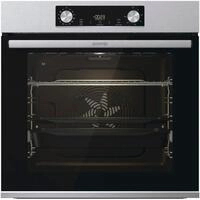 GORENJE Pyrolyse Backofen "BPS6737E14X" mit 1-fach-Teleskopauszug mit