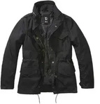 Parka BRANDIT "Brandit Damen Ladies M65 Standard Jacket", Damen, Gr. XXL, schwarz,
