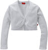 Bolero KIDSWORLD Gr. 164/170, weiß Mädchen Strickjacken Festliche Jacken aus