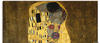 Wandbild ARTLAND "Der Kuß" Bilder Gr. B/H: 70 cm x 70 cm, Leinwandbild Paar