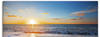 Artland Wandbild "Sonnenuntergang und das Meer", Strand, (1 St.)