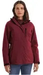 Outdoorjacke KILLTEC "KOW 140 WMN JCKT", Damen, Gr. 40, rot (weinrot),...