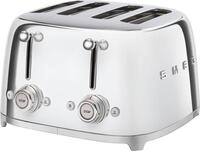 Smeg Toaster "TSF03SSEU" 4 kurze Schlitze 3000 W